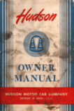 Hudson Owners Manual